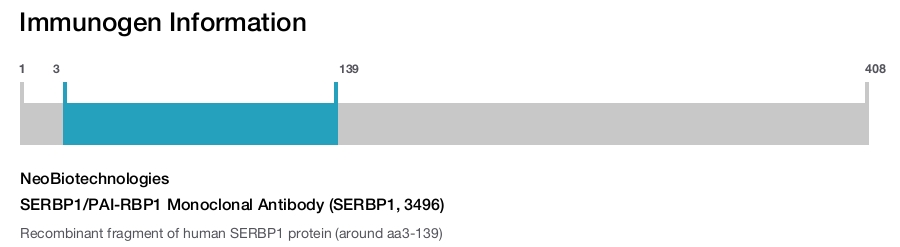 SERBP1/PAI-RBP1 Monoclonal Antibody (SERBP1, 3496)