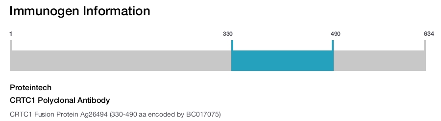 CRTC1 Polyclonal Antibody