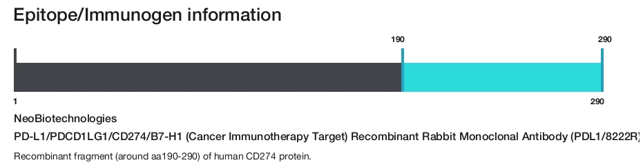 PD-L1/PDCD1LG1/CD274/B7-H1 (Cancer Immunotherapy Target) Recombinant Rabbit Monoclonal Antibody (PDL1/8222R)