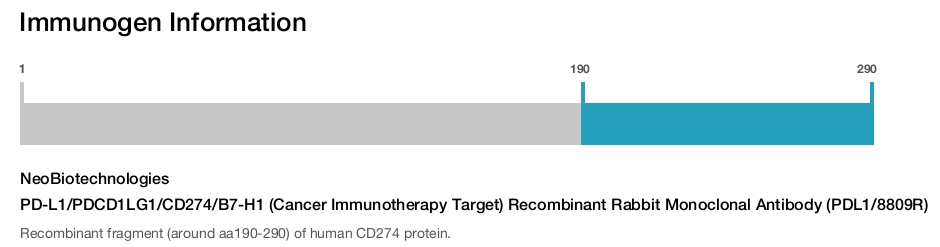 PD-L1/PDCD1LG1/CD274/B7-H1 (Cancer Immunotherapy Target) Recombinant Rabbit Monoclonal Antibody (PDL1/8809R)