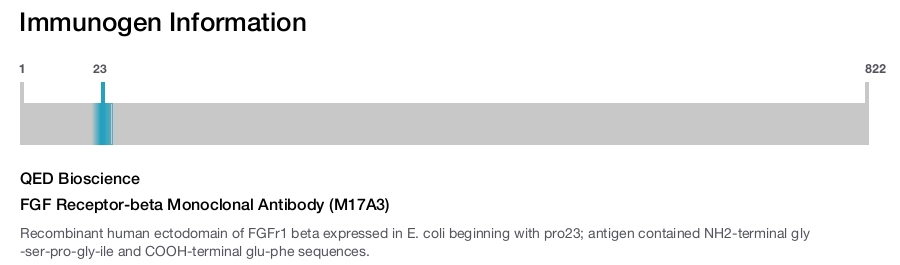 FGF Receptor-beta Monoclonal Antibody (M17A3)