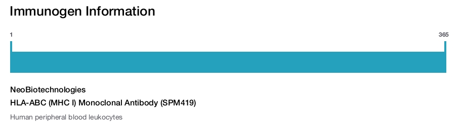 HLA-ABC (MHC I) Monoclonal Antibody (SPM419)