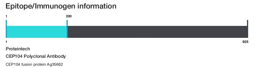 CEP104 Polyclonal Antibody