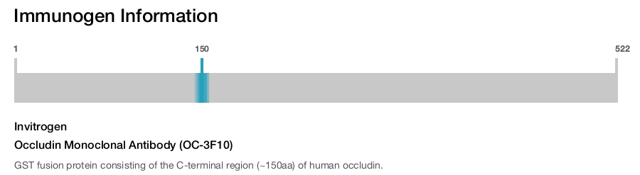 Occludin Monoclonal Antibody (OC-3F10)
