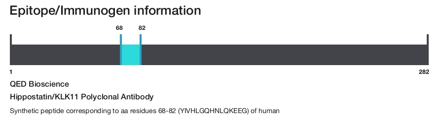 Hippostatin/KLK11 Polyclonal Antibody