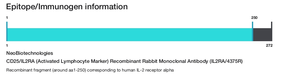 CD25/IL2RA (Activated Lymphocyte Marker) Recombinant Rabbit Monoclonal Antibody (IL2RA/4375R)