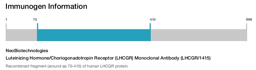 Luteinizing Hormone/Choriogonadotropin Receptor (LHCGR) Monoclonal Antibody (LHCGR/1415)