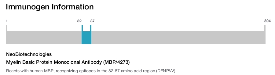 Myelin Basic Protein Monoclonal Antibody (MBP/4273)