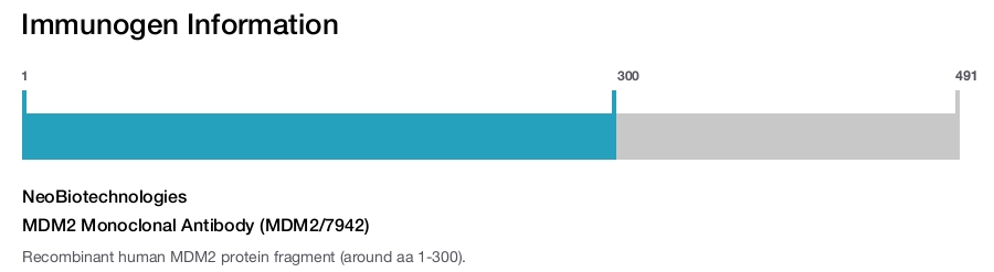 MDM2 Monoclonal Antibody (MDM2/7942)