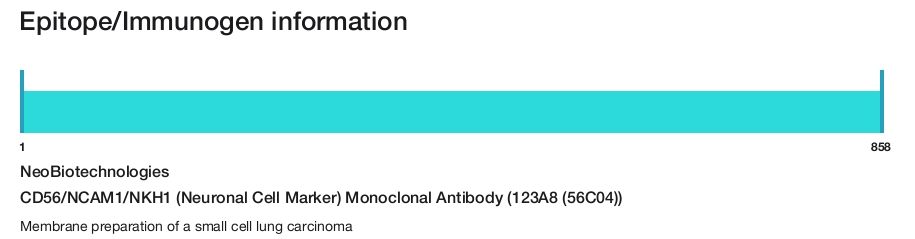CD56/NCAM1/NKH1 (Neuronal Cell Marker) Monoclonal Antibody (123A8 (56C04))