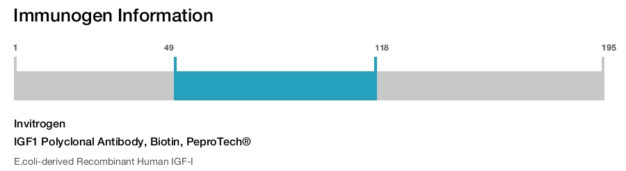 IGF1 Polyclonal Antibody, Biotin, PeproTech®