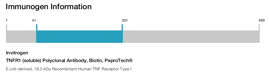 TNFR1 (soluble) Polyclonal Antibody, Biotin, PeproTech®