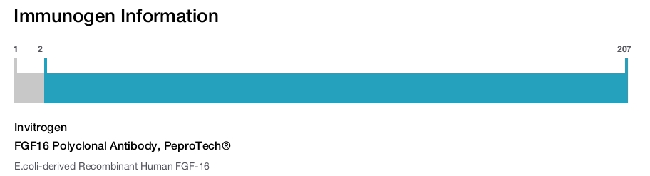 FGF16 Polyclonal Antibody, PeproTech®