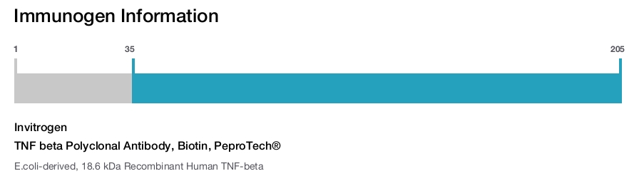 TNF beta Polyclonal Antibody, Biotin, PeproTech®