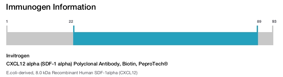 CXCL12 alpha (SDF-1 alpha) Polyclonal Antibody, Biotin, PeproTech®
