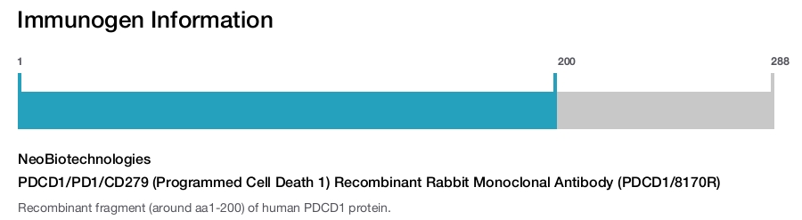 PDCD1/PD1/CD279 (Programmed Cell Death 1) Recombinant Rabbit Monoclonal Antibody (PDCD1/8170R)