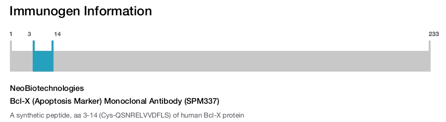 Bcl-X (Apoptosis Marker) Monoclonal Antibody (SPM337)
