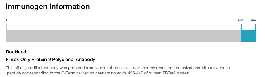F-Box Only Protein 9 Polyclonal Antibody