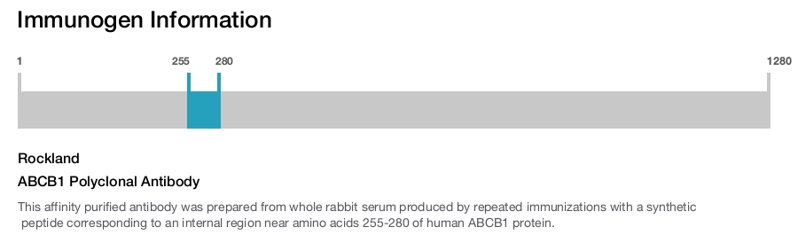 ABCB1 Polyclonal Antibody