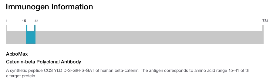 Catenin-beta Polyclonal Antibody