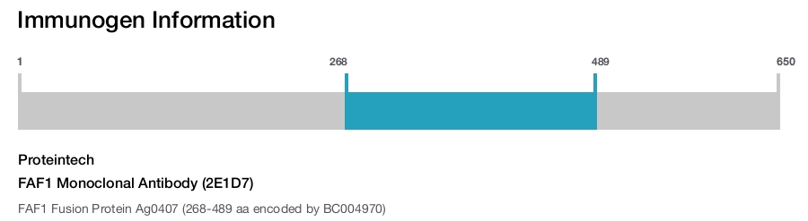 FAF1 Monoclonal Antibody (2E1D7)