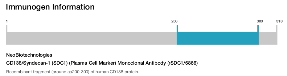 CD138/Syndecan-1 (SDC1) (Plasma Cell Marker) Monoclonal Antibody (rSDC1/6866)