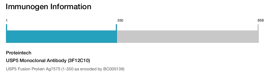 USP5 Monoclonal Antibody (3F12C10)