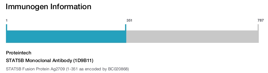 STAT5B Monoclonal Antibody (1D9B11)