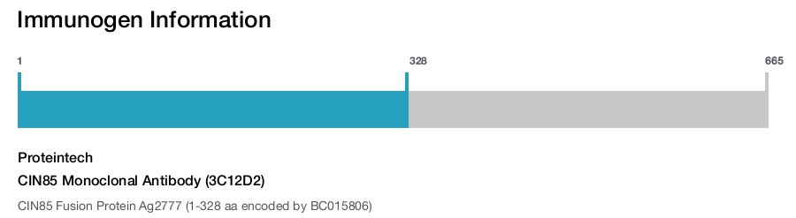 CIN85 Monoclonal Antibody (3C12D2)