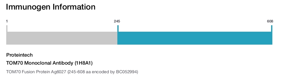 TOM70 Monoclonal Antibody (1H8A1)