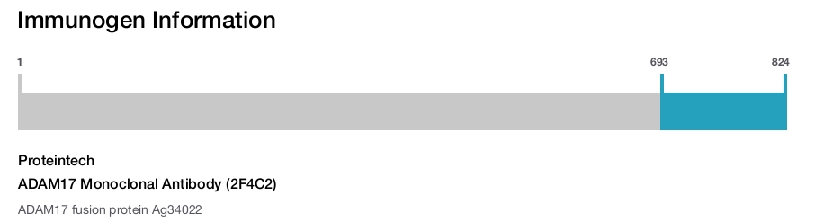 ADAM17 Monoclonal Antibody (2F4C2)