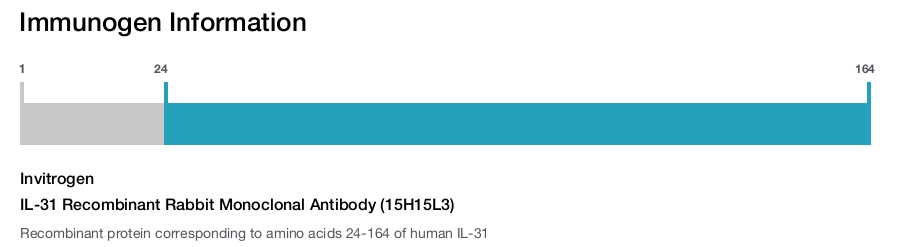 IL-31 Recombinant Rabbit Monoclonal Antibody (15H15L3)