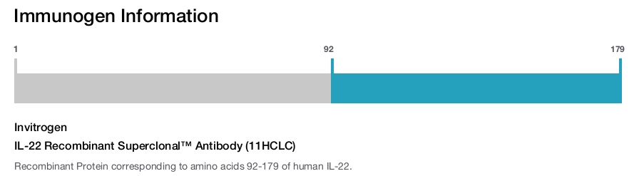 IL-22 Recombinant Superclonal&trade; Antibody (11HCLC)