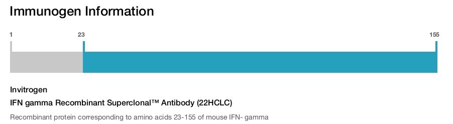IFN gamma Recombinant Superclonal&trade; Antibody (22HCLC)
