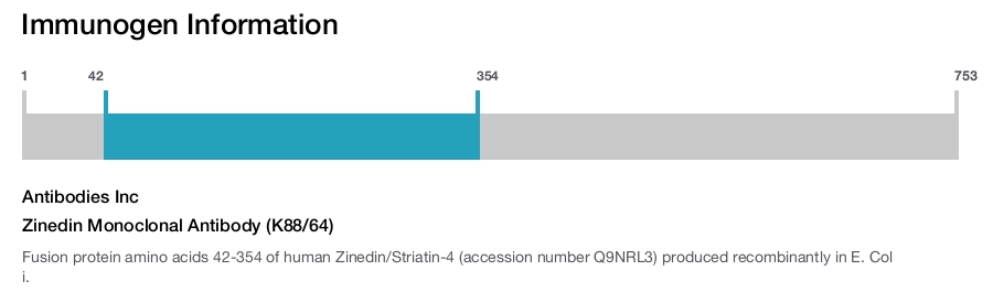 Zinedin Monoclonal Antibody (K88/64)
