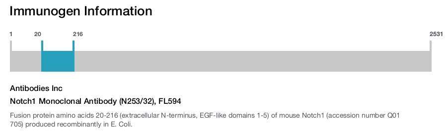 Notch1 Monoclonal Antibody (N253/32), FL594