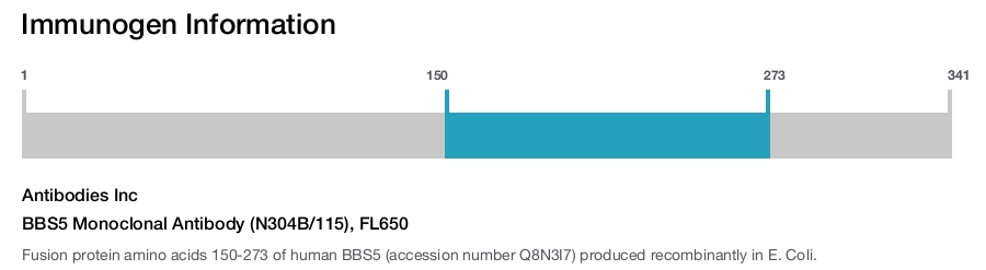 BBS5 Monoclonal Antibody (N304B/115), FL650