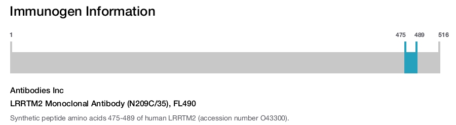 LRRTM2 Monoclonal Antibody (N209C/35), FL490
