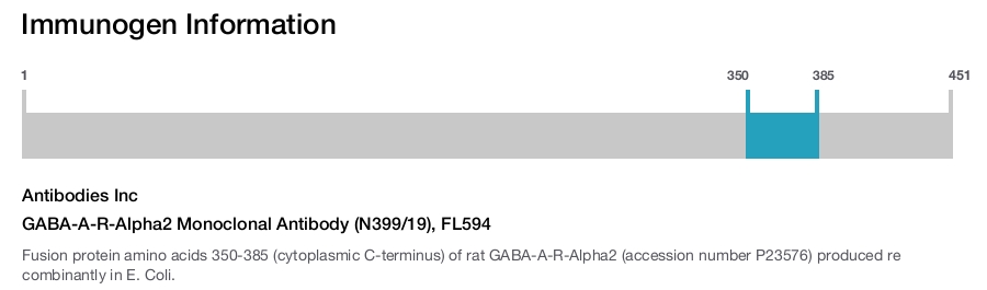 GABA-A-R-Alpha2 Monoclonal Antibody (N399/19), FL594