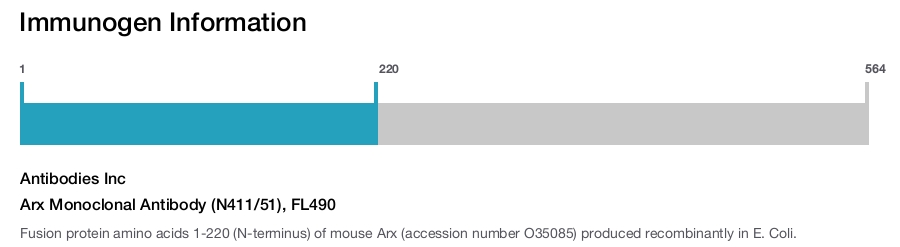 Arx Monoclonal Antibody (N411/51), FL490