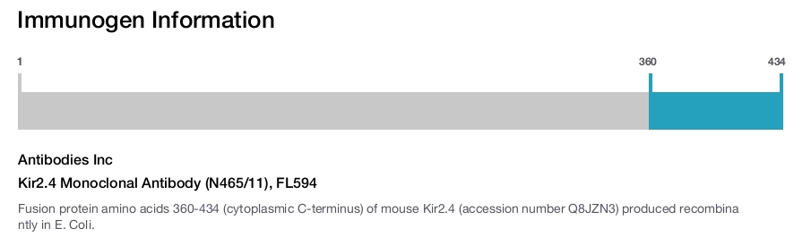 Kir2.4 Monoclonal Antibody (N465/11), FL594