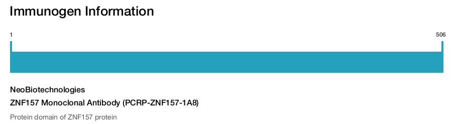 ZNF157 Monoclonal Antibody (PCRP-ZNF157-1A8)
