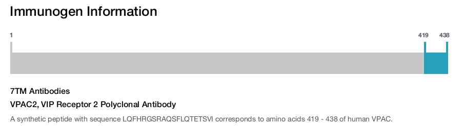 VPAC2, VIP Receptor 2 Polyclonal Antibody