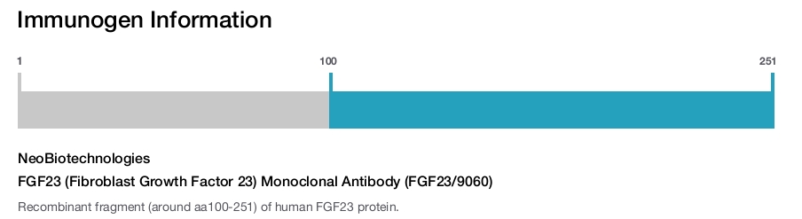 FGF23 (Fibroblast Growth Factor 23) Monoclonal Antibody (FGF23/9060)