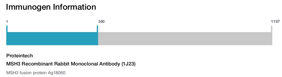 MSH3 Recombinant Rabbit Monoclonal Antibody (1J23)