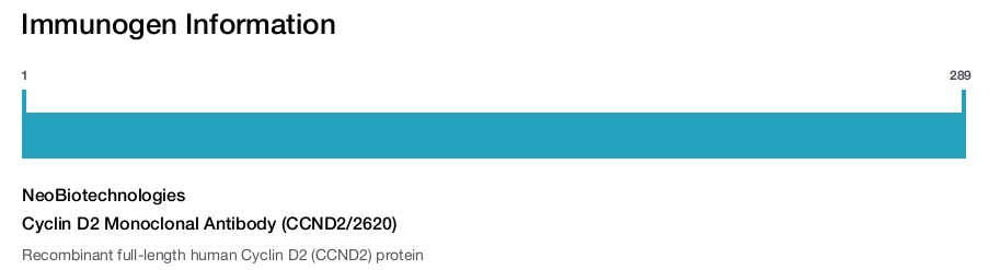 Cyclin D2 Monoclonal Antibody (CCND2/2620)