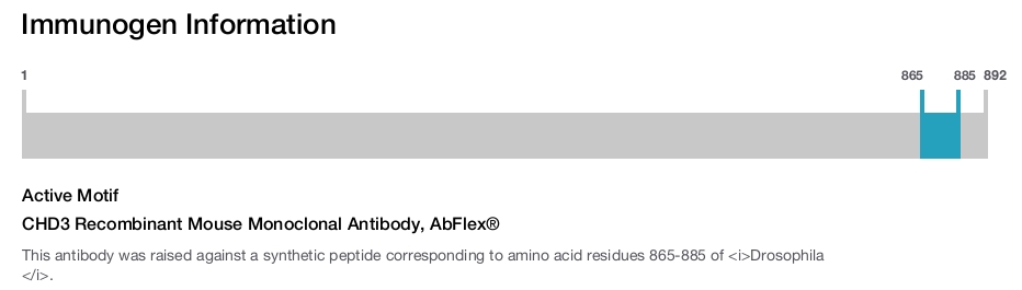CHD3 Recombinant Mouse Monoclonal Antibody, AbFlex&reg;