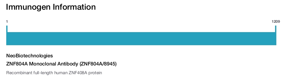 ZNF804A Monoclonal Antibody (ZNF804A/8945)