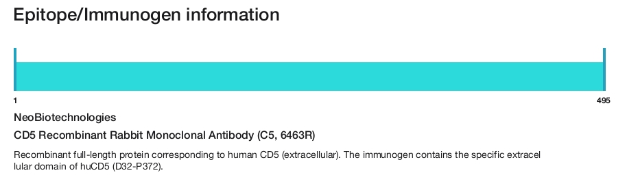 CD5 Recombinant Rabbit Monoclonal Antibody (C5, 6463R)