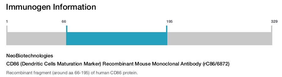 CD86 (Dendritic Cells Maturation Marker) Recombinant Mouse Monoclonal Antibody (rC86/6872)